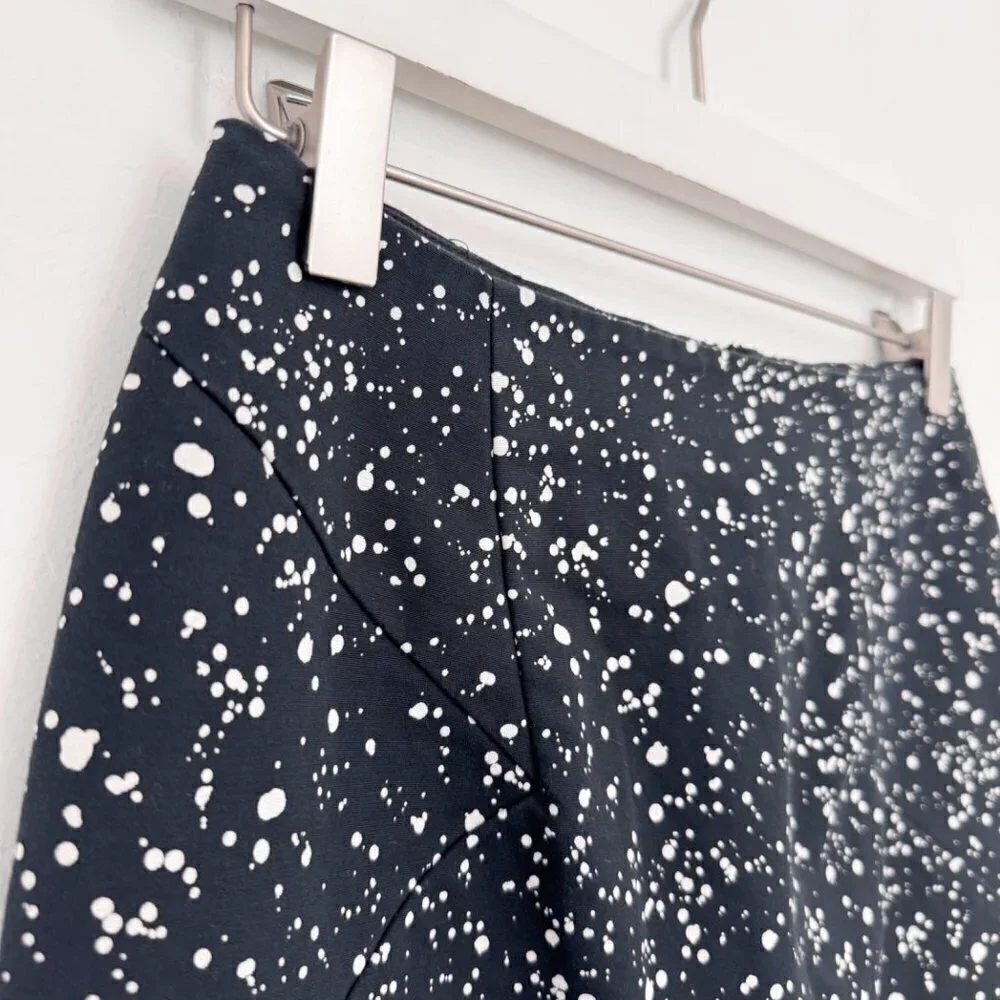 Kate Spade Deer Dot Mini Skirt Business Casual Contemporary Party Polka Dot 0‎